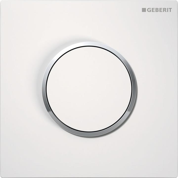 Produktbild Geberit Urinal-Steuerung Sigma10 pneum, Kunstst., we/gl-vc