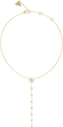 Guess Perfect Illusion Elegant Gold Plated Necklace JUBN03378JWYGT/U (Surgical steel)