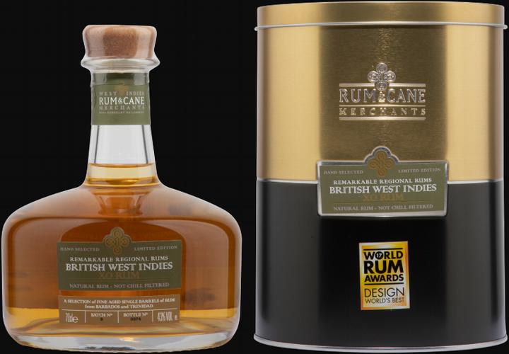 Actual product image Rum & Cane British West Indies XO