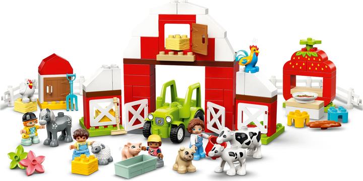 Produktbild LEGO Scheune, Traktor und Tierpflege (10952)