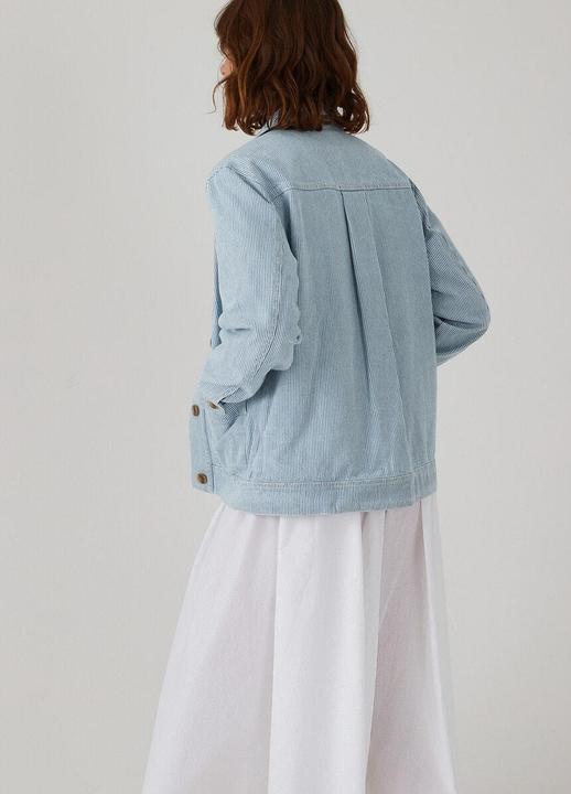 Produktbild La Redoute Collections Worker-Jacke mit Knopfverschluss (XS)
