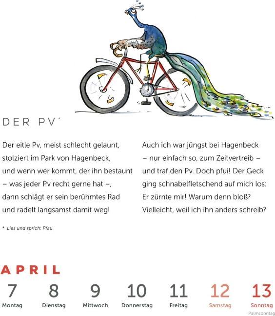 Produktbild Heinz Erhardt – Literarischer Wochenkalender 2025 (Deutsch)