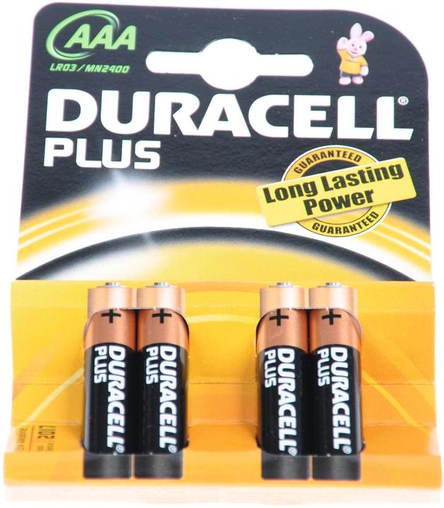 Image du produit Duracell Plus (4 pcs, AAA, 1175 mAh)