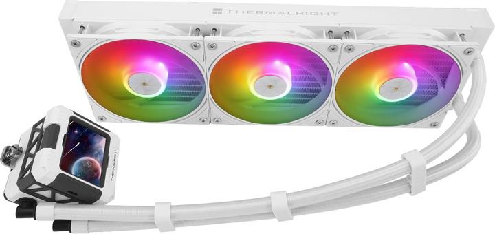 Image du produit Thermalright Frozen Warframe 360 White ARGB - AIO, 360mm, LCD