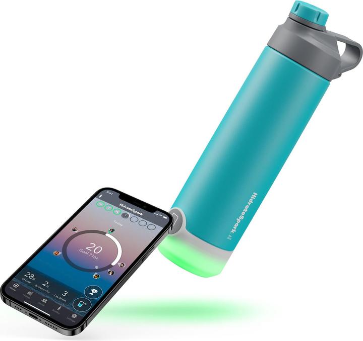 Immagine prodotto HidrateSpark TAP in acciaio inox da 20 oz. Chug Scuba (0.60 l)