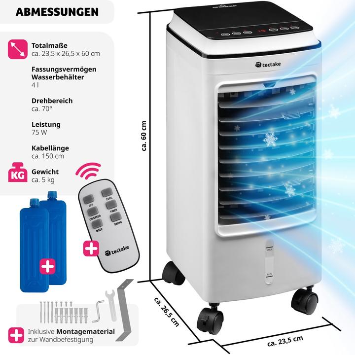 Produktbild tectake Klimagerät (10 m²)