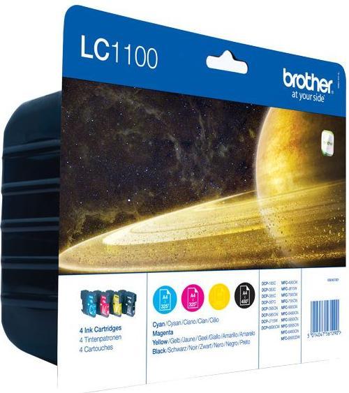 Produktbild Brother LC-1100VALBP Value Pack (M, BK, Y, C)