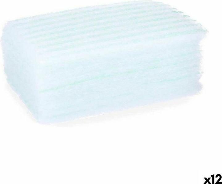 Produktbild Berilo Körperschwamm Seife Blau Weiss 19,5 x 12 x 5 cm (12 Stück) (Intimwaschlotion)