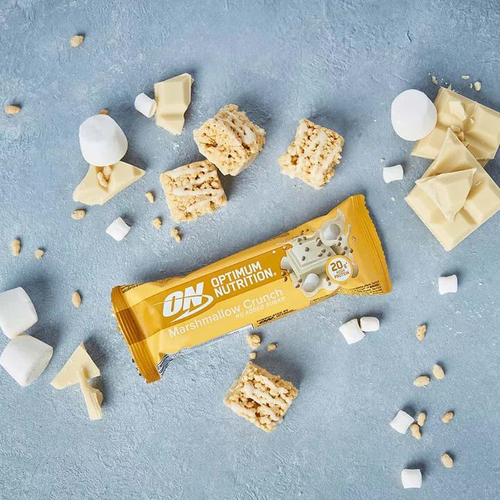 Immagine prodotto Optimum Nutrition Barretta Crunch (10 x 65G) (Marshmallow Crunch, 1 pz., 650 g)