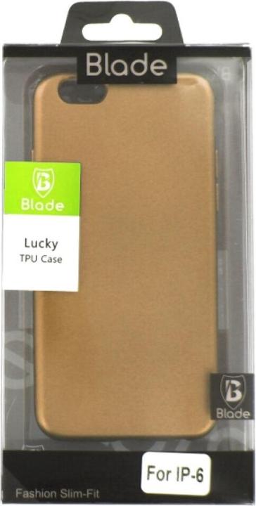 Productafbeelding Blade Lucky TPU Case voor Apple iPhone 6 / 6s - goud (Apple iPhone 6, Apple iPhone 6s)
