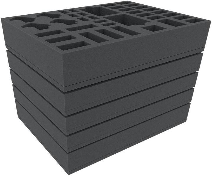 Actual product image Feldherr foam set organiser insert for HeroQuest (2021) base game 4 pieces (Foam material)