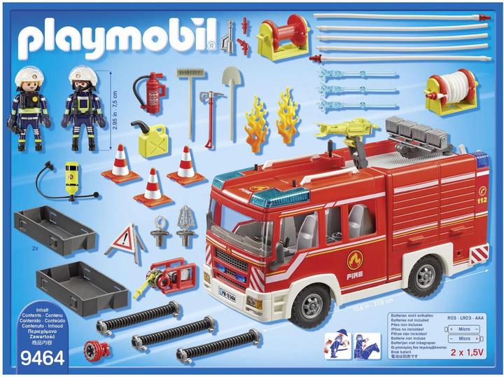 Image du produit Playmobil Pompe à incendie (9464, Playmobil City Action)