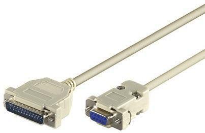 Produktbild MicroConnect Serial Cable DB9-DB25 1,8m (1.80 m)