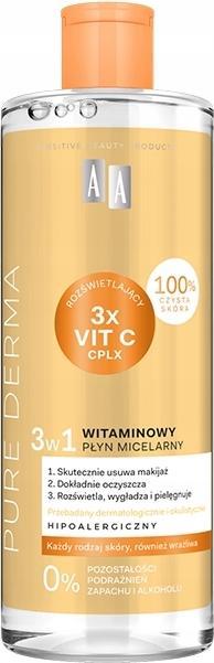 Produktbild Oceanic Pure Derma Vitamin Micellar Liquid 3-in-1 500ml AA (Körperlotion, 500 ml)