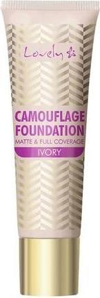 Actual product image Lovely LOVELY Camouflage Foundation Matt & Full Coverage kryjący podkład do twarzy 3 Ivory 25g (3 Ivory)