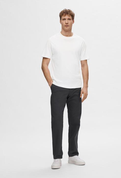 Image du produit Selected Homme T-shirt à col montant en coton bio (XL)