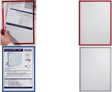 Actual product image Franken Transparent pocket FRAME IT X-tra!Line, DIN A4, blue self-adhesive, document holder, transparent (A4, 1 x)