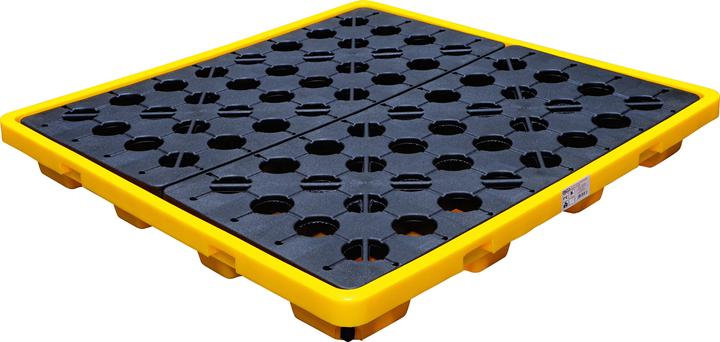Image du produit BGS Bac de collecte d’huile avec grille pour 4 fûts de 200 l