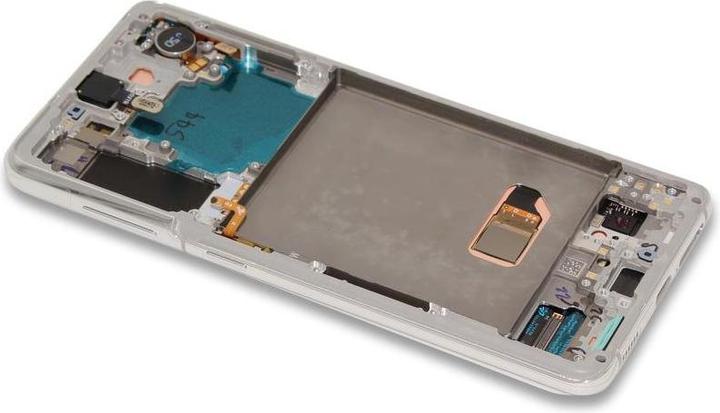 Actual product image Samsung Original Galaxy S21 Display LCD Touch Phantom White (Display, Galaxy S21 5G)
