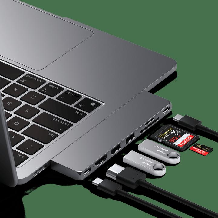Immagine prodotto Satechi Pro Hub Slim (USB-C, 7 Porti)