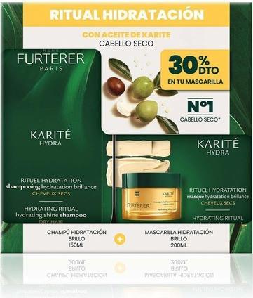Rene Furterer KARITÉ HYDRA CHAMPÚ HIDRATACIÃâ€oeN + MASCARILLA ESTUCHE 2 pz