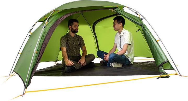 Actual product image Naturehike Cloud Peak 2 20d T-Zip tent nh17k240-y-green (2.50 kg, 2 persons)