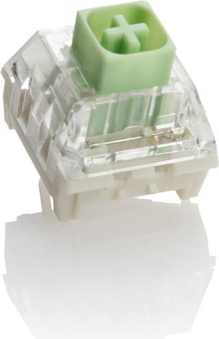 Actual product image Ducky Kalih Box Jade Switches, mechanical, 3-pin, clicky, MX-Stem, 50g - 110 pieces
