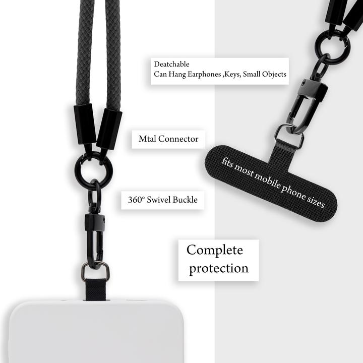 Produktbild Cadorabo Handykette für Huawei P40 LITE E Necklace Hülle mit verstellbarem Kordelband