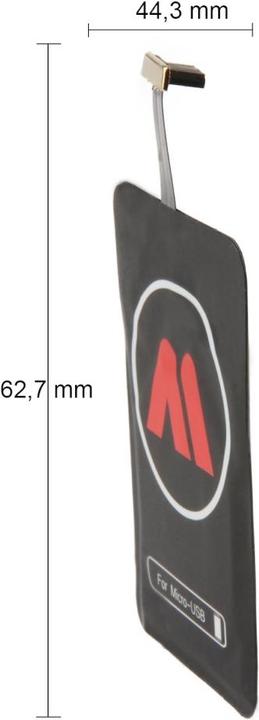Actual product image maxfield Wireless Charging Receiver Micro USB