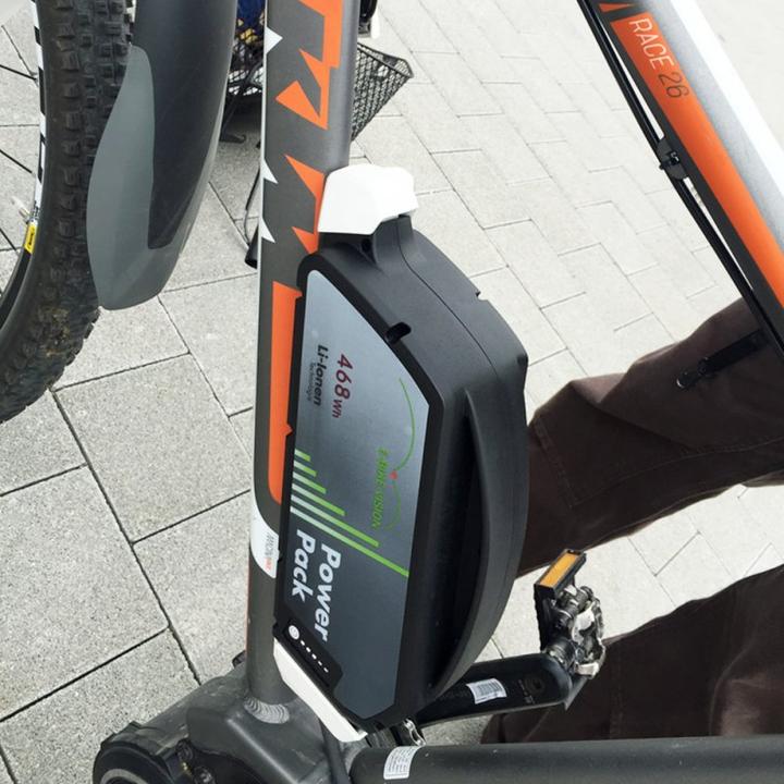 Produktbild E-Bike-Vision Unterrohrakku Bosch Classic Line (612 Wh, E-Bike Akku)