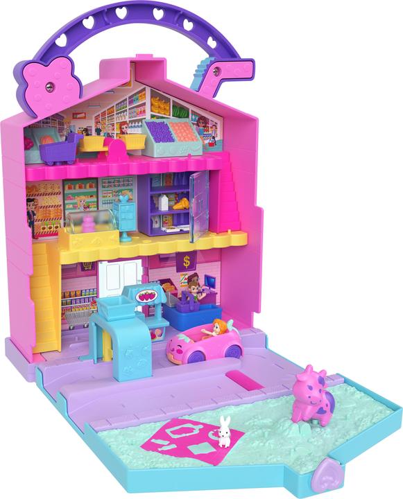 Actual product image Polly Pocket Pollyville food market