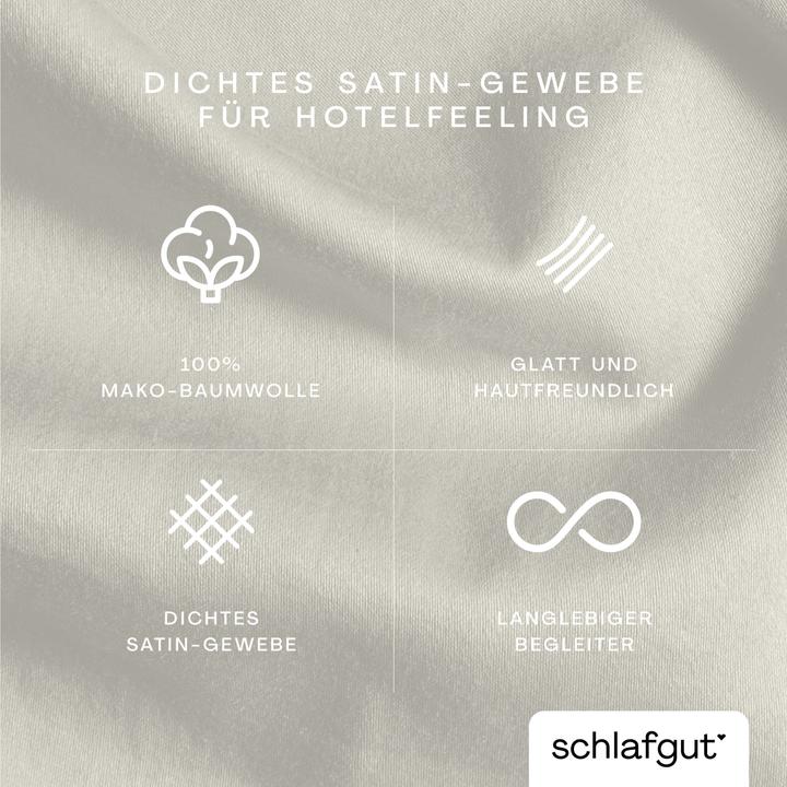 Image du produit schlafgut Woven Satin (Housse de couette, 140 x 200 cm)