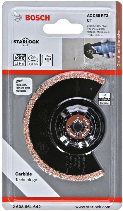 Immagine prodotto Bosch Professional Zubehör Lama a segmenti in carburo-RIFF ACZ 85 RT3, 85 mm, confezione da 1 pz.