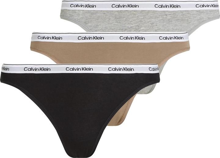 Image du produit Calvin Klein 3 Pack Bikini (Taille Basse) (XS, Lot de 3)