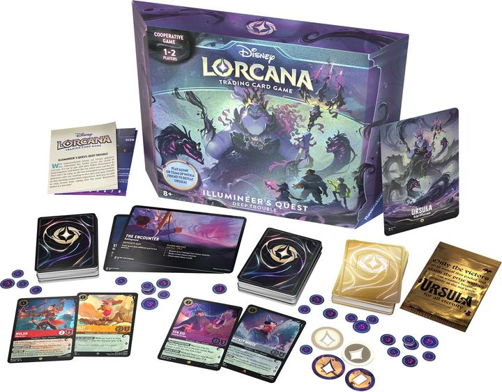 Produktbild Disney Lorcana Trading Card Game: Set 4 - Spezial Geschenk-Set (Englisch, Box Set & Collection)