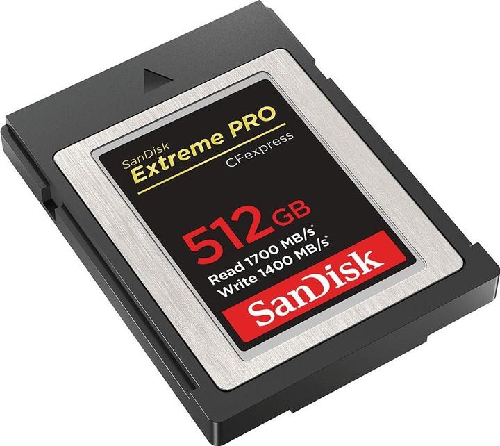 Actual product image SanDisk Extreme Pro (512 GB, CFexpress type B)