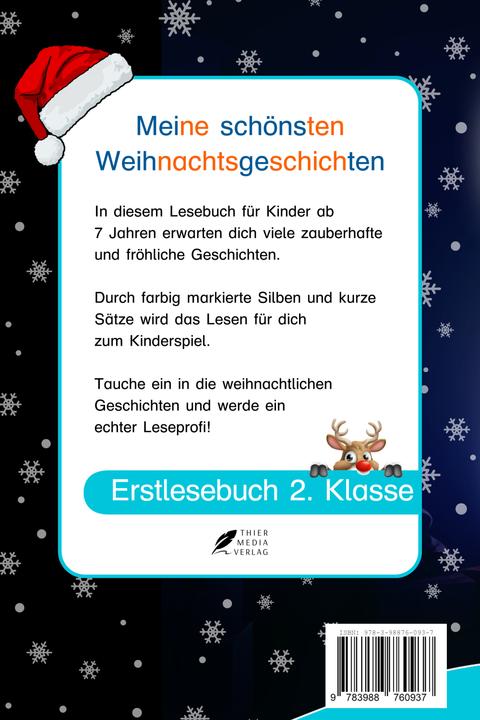 Produktbild Silbenbuch 2. Klasse - Meine schnsten Weihnachtsgeschichten (Deutsch, Tabea Bringewatt, 2024)