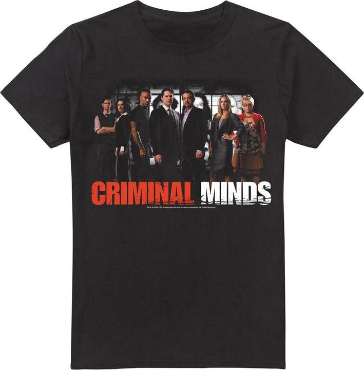 Immagine prodotto Criminal Minds The Brain Trust Maglietta Uomo (4XL)