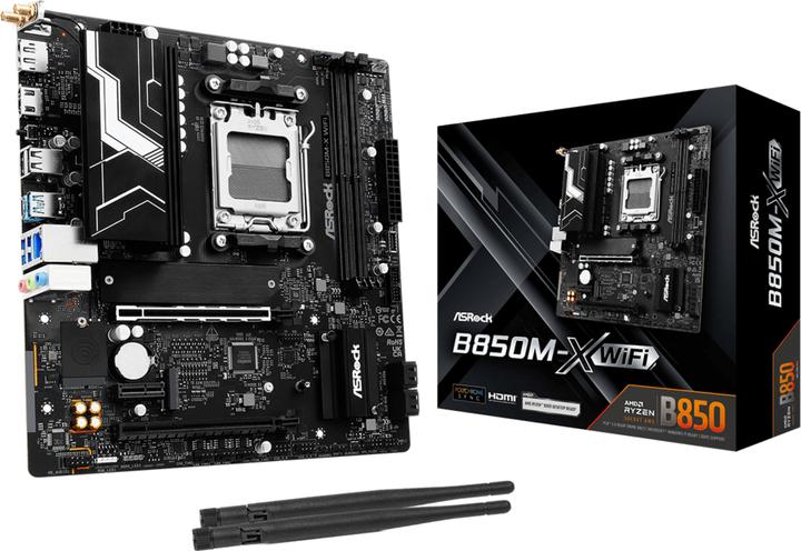 Immagine prodotto AsRock B850M-X WiFi (AM5, AMD B850, mATX)