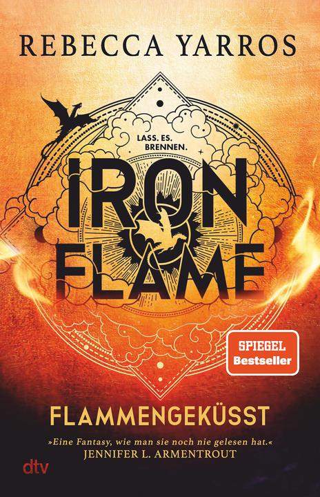 Actual product image Iron Flame – Flammengeküsst (German, Michaela Kolodziejcok, Rebecca Yarros, Melanie Korte, Michelle Gyo, 2023)