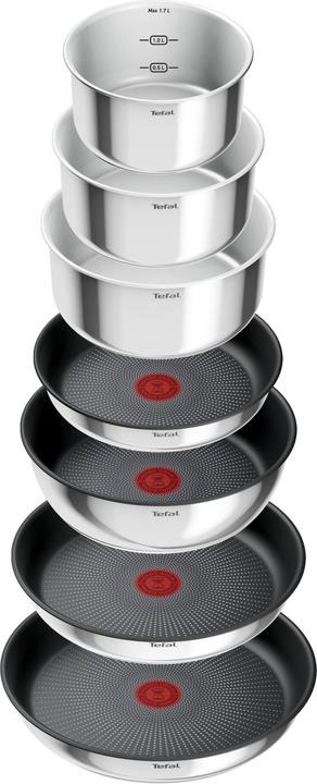 Produktbild Tefal L897DS04 (26 cm, Pfannenset + Topfset, Edelstahl)