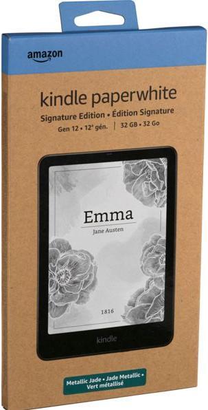 Immagine prodotto Amazon Kindle Paperwhite 2024 12th Gen Signature (7", 32 GB, Giada metallizzata)