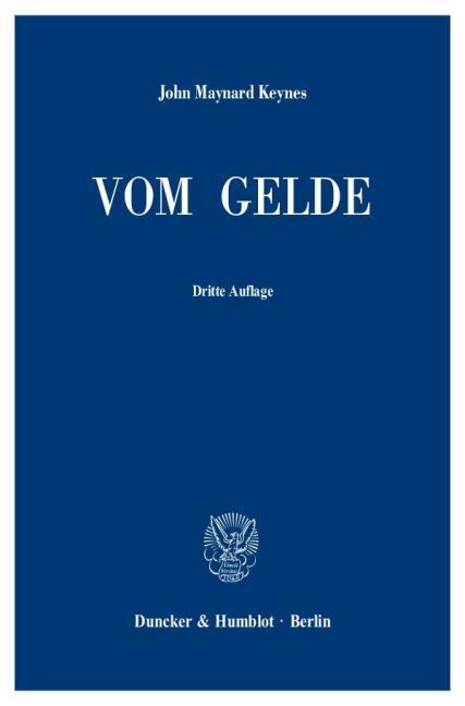 Image du produit De l'argent (A Treatise on Money) (Allemand, Keynes, JohnMaynard, 1983)