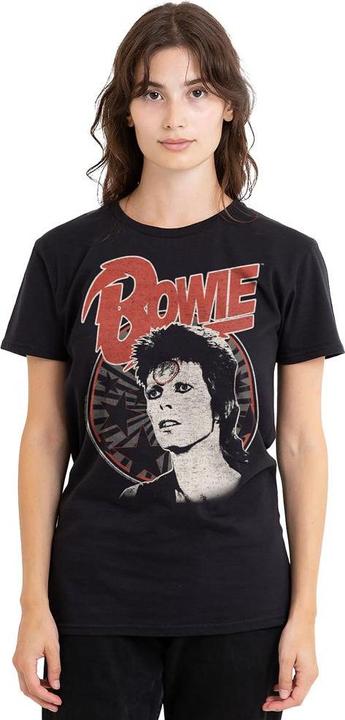 Actual product image David Bowie Unisex Adult Space Oddity T-Shirt (S)