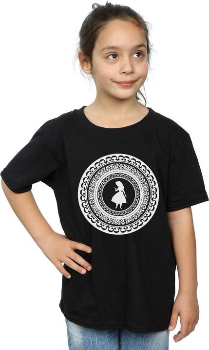 Immagine prodotto Disney Girls Alice In Wonderland Circle Cotton T-Shirt (140, 146)