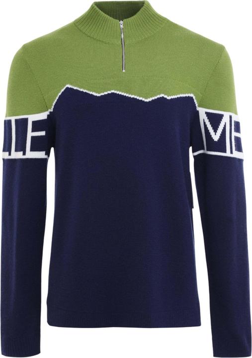 Image du produit Bellemere Pull Mérinos Super Fine Mountain Print Sweater (S)