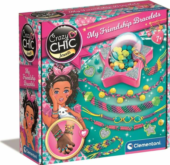 Actual product image Clementoni Crazy Chic friendship bracelets
