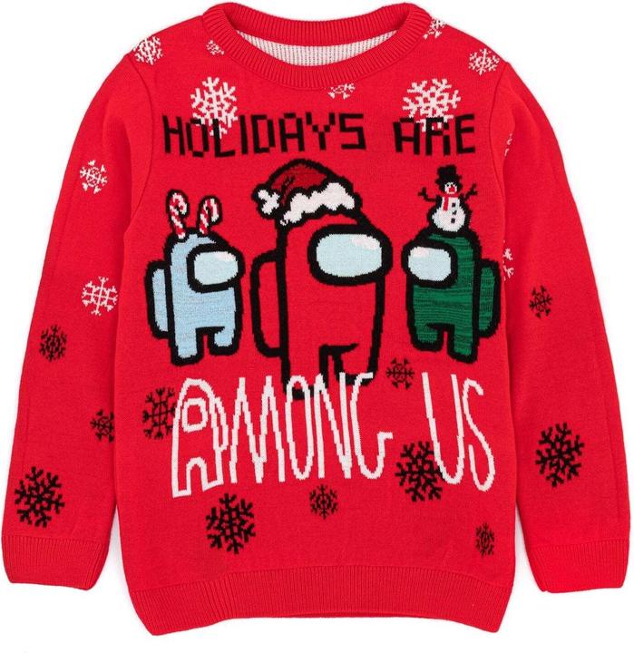 Among us Sweatshirt weihnachtliches Design (152)