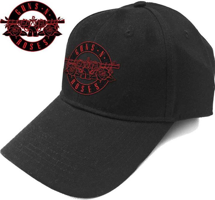 Actual product image Guns N Roses GunsNRoses Red Circle Logo BL B