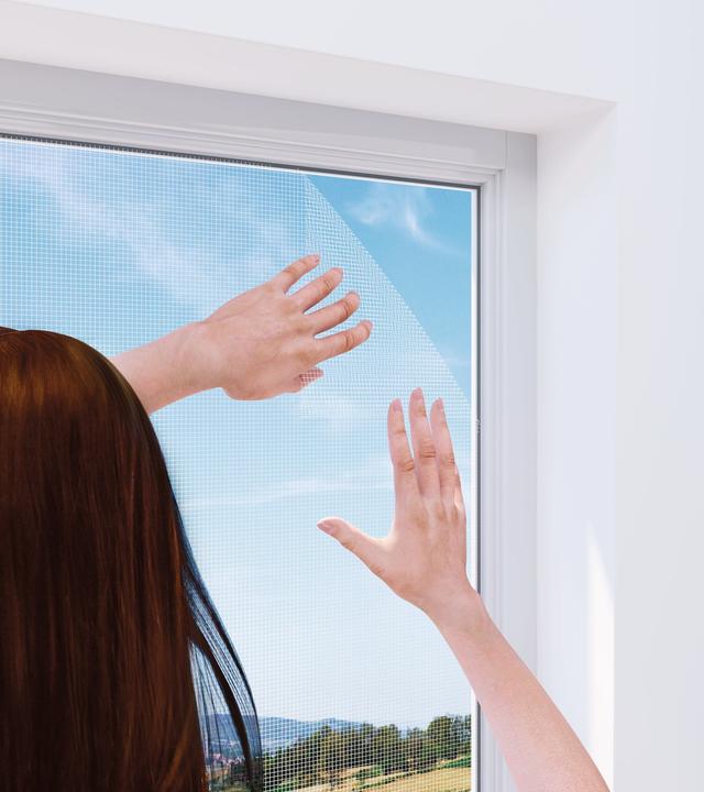 Produktbild Windhager Fliegengitter mit Klettband (150 x 180 cm)
